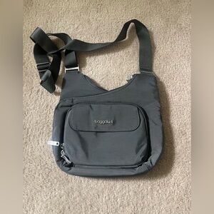 Baggallini Charcoal Grey Crossbody Bag